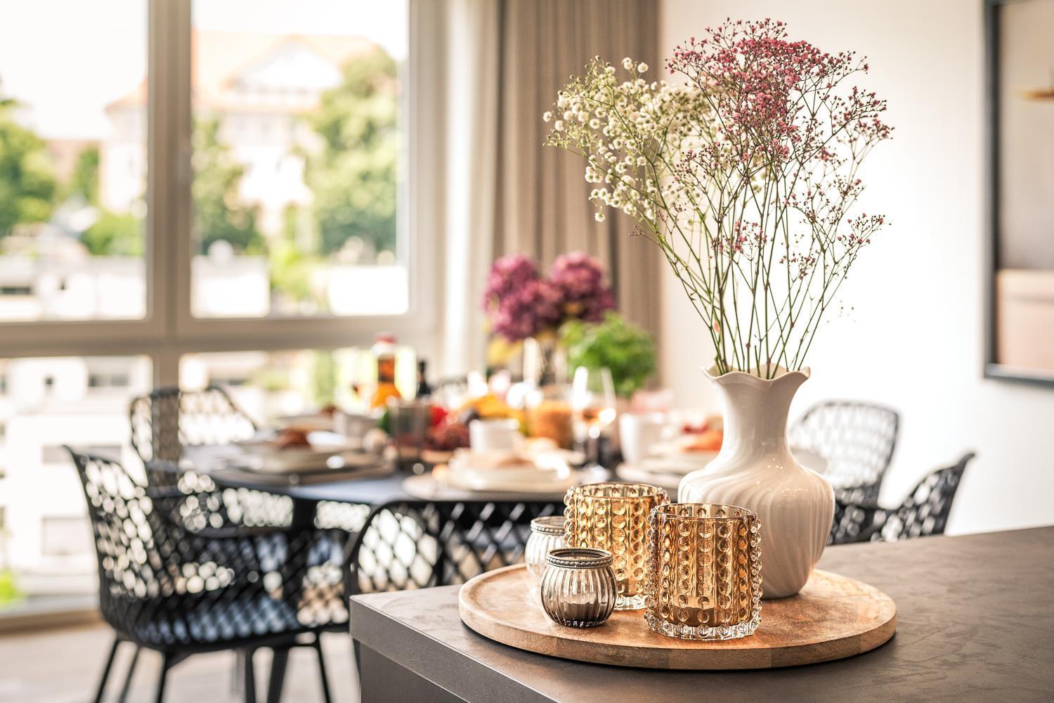Golden Poodle Luxusappartment Am Neuen Schloss Tettang Tettnang Εξωτερικό φωτογραφία